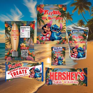 DIGITAL DOWNLOAD - Stitch birthday bundle