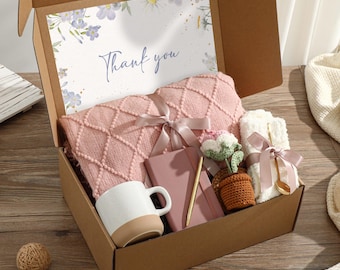Gift Box Set For Women, Custom Gift Box For Her, Birthday Gift Box, Hygge Gift Box, Self Care Package, Mom Gift Set, Gift For Bridesmaid