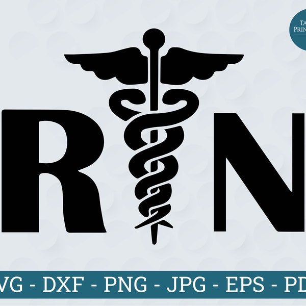 Rn svg, Nurse svg Bundle, Nursing svg, Caduceus png, Super Nurse svg, Medical Symbol svg, Rn png, Cut Files for Silhouette/Cricut