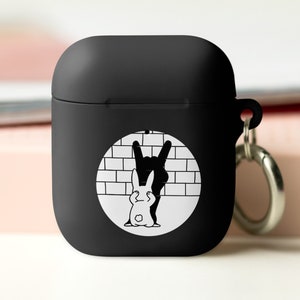 Custodie Airpod / Custodie Airpod Pro / Regalo per lei / Custodia Airpod carina / Simpatico coniglietto Airpods / Bad Bunny
