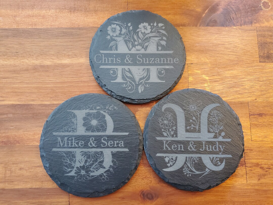 thumbnail image 2 of Game Of Thrones Inspired House Sigils – Slate Coasters – Pack Of 4 – Engraved 2 of 4