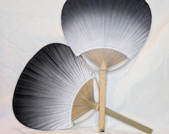 Ventaglio a pale dipinto a mano / Ventaglio Uchiwa - Misty Step