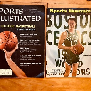 1960s & 1950s Vintage Sports Illustrated Magazines
