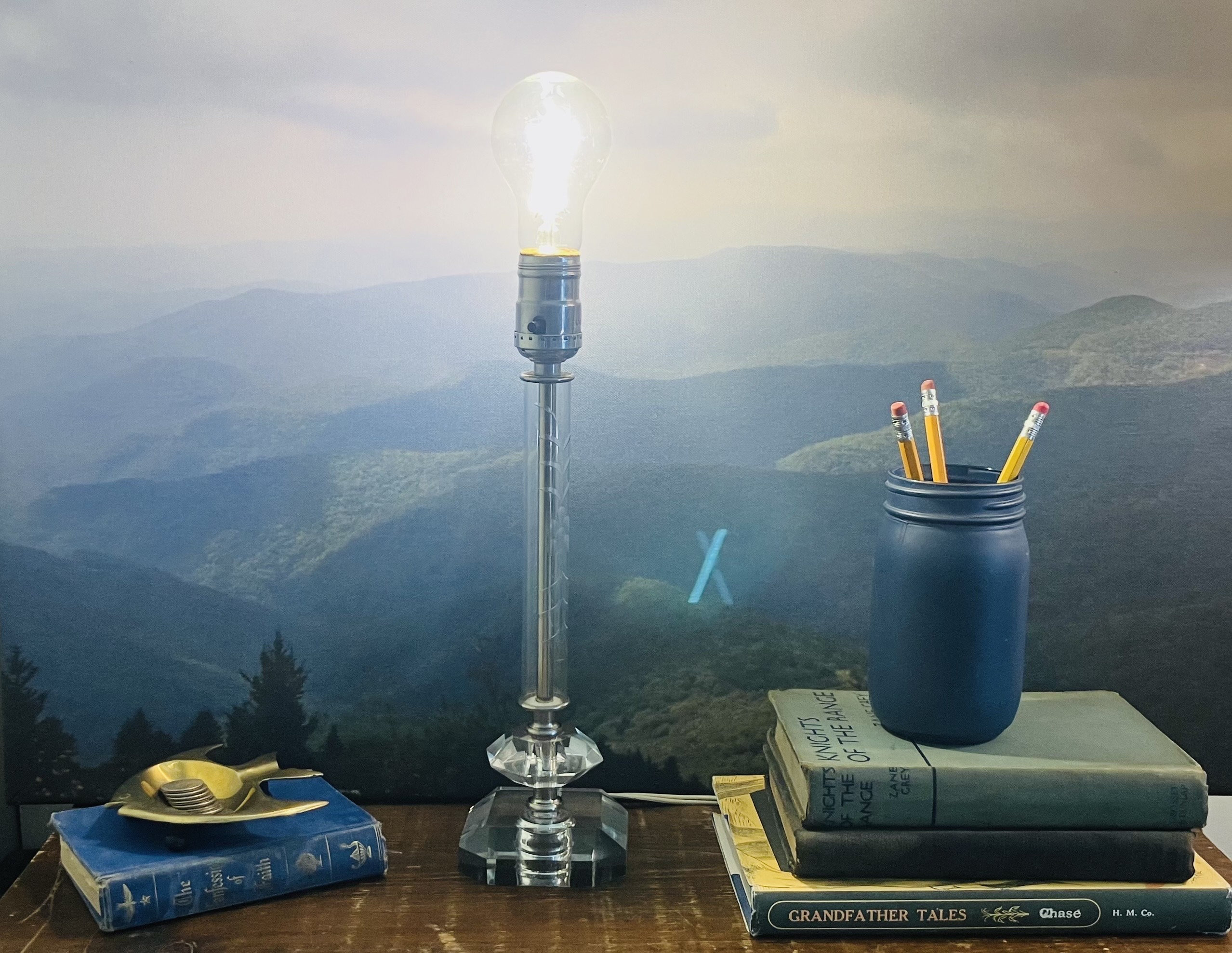 1920-40s P&S ロータリースイッチ ヴィンテージ 吊り下げ照明 1920-40s P&S ロータリースイッチ ヴィンテージ 吊り下げ照明