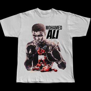 Tshirt unisex Mohamed Ali Stampa di alta qualità "Lavabile" Uniq Desing outfit ideasAbiti di moda