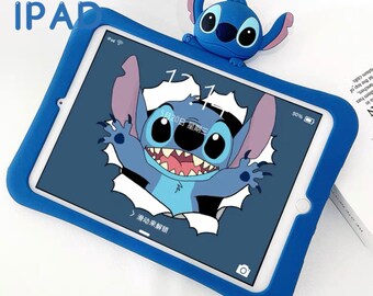 Cute cartoon stitch ipad, ipad air, ipad pro