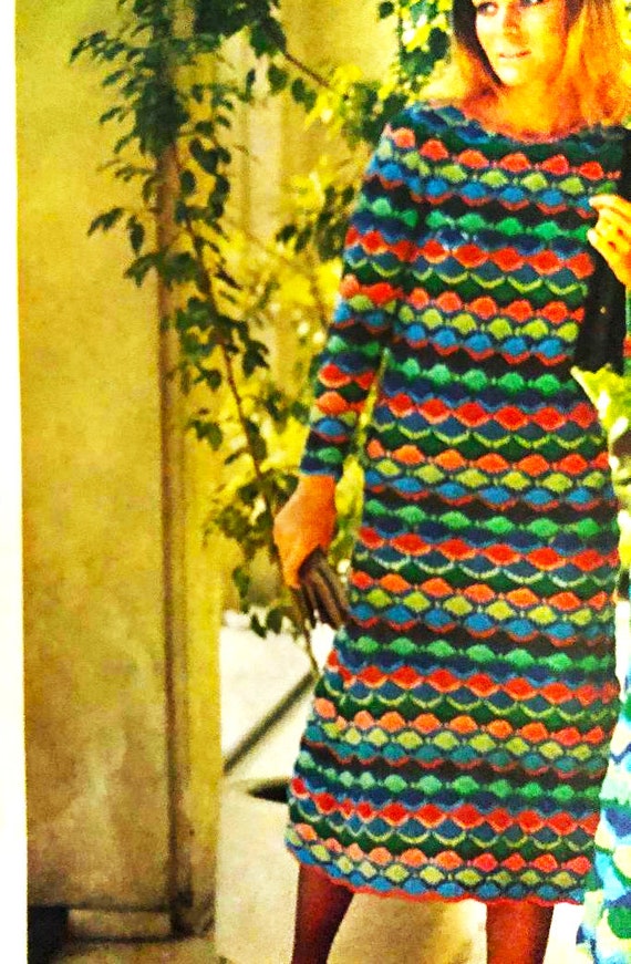 white christmas dresses Isla Stripe Crochet Midi Dress Xs / beige-Multi main image 1