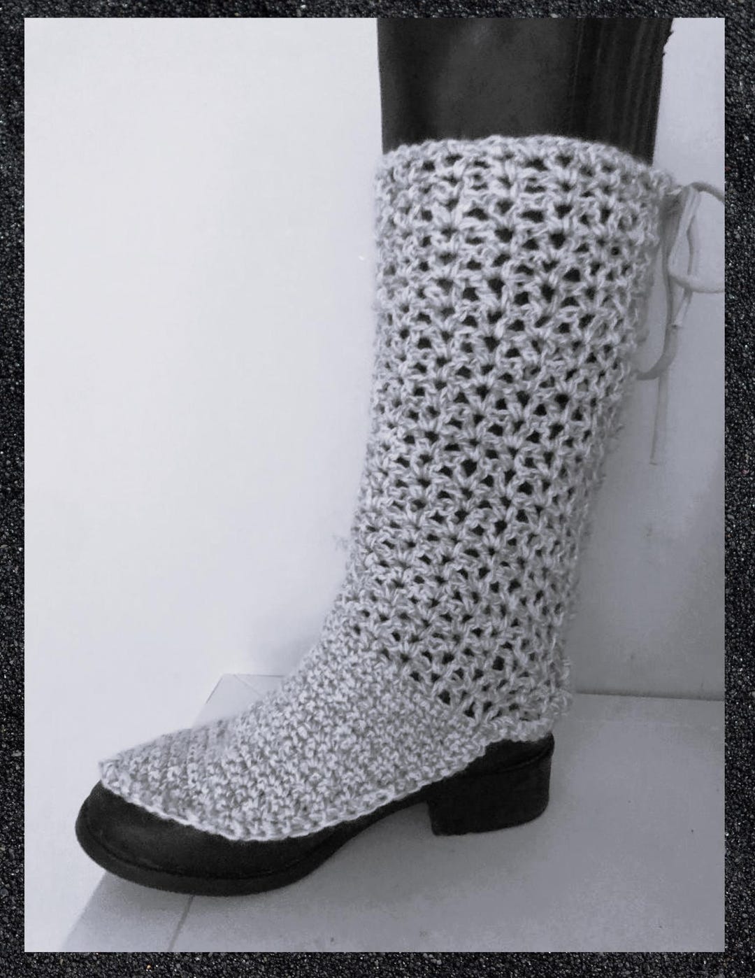 Spat Pattern Vintage 70s Spats Crochet Pattern - Etsy