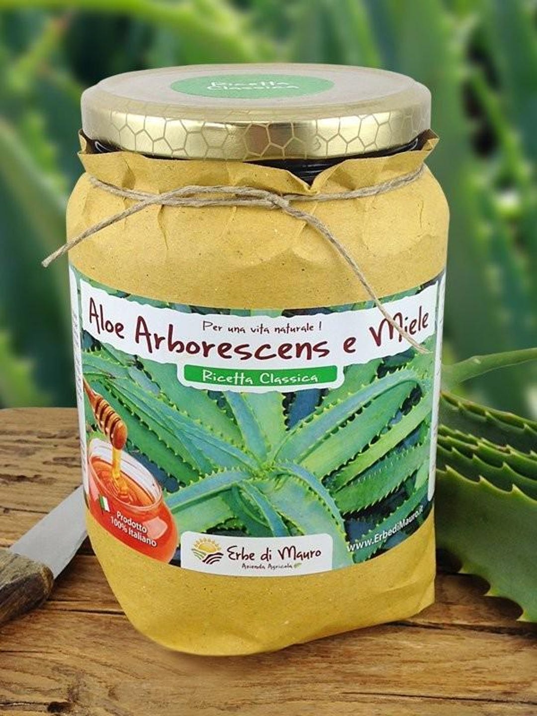 Aloe Arborescens and Honey, Originale Recipe of Father Romano Zago - Etsy