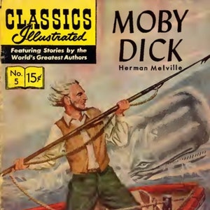 Moby Dick (Classics Illustrated No. 5) Vintage Comic PDF
