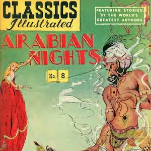 Arabian Nights (Classics Illustrated No. 8) Vintage Comic PDF