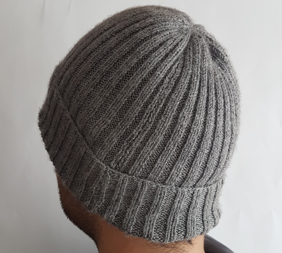 Beanie Hat for Big Head Custom Hand Knit Beanie for Cold Etsy