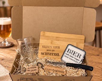 Gift box for beer lovers and beer connoisseurs