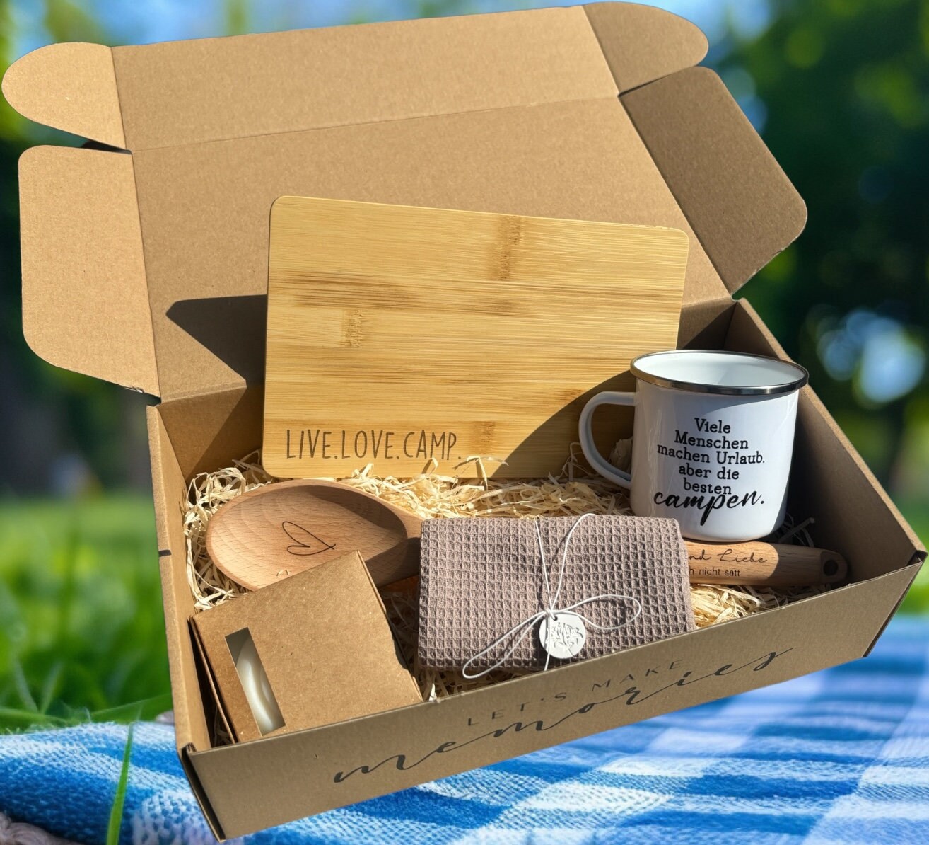 Camping Gift Box - Etsy