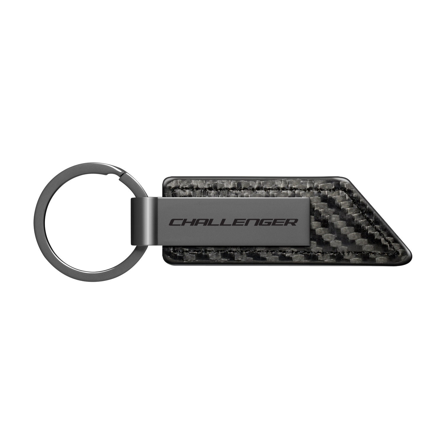 Dodge Challenger R/T Classic Genuine Black Leather Strap Loop Key Chain iPick Image for Dodge Challenger R/T Classic Genuine Black Leather Strap Loop Key Chain iPick Image for