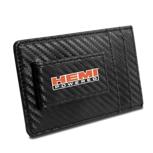 Imagen de iPick creada para la billetera con tarjetero RFID de fibra de carbono negra con tecnología HEMI, con licencia oficial.