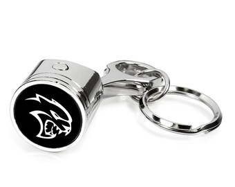 Engine Piston Keychain - Etsy