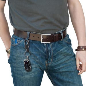 iPick Image for Dodge Durango Gunmetal Black Carabiner-style Snap Hook Metal Key Chain, Official Licensed Bild 4