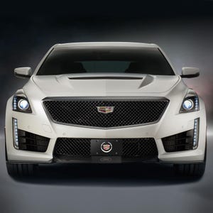 iPick Image for Cadillac 3D Metal Logo Black Stainless Steel License Plate, Official Licensed image 4