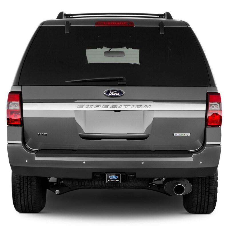 iPick Image for Ford Expedition UV Graphic Black Plate Billet Aluminum 2 x 2 inch Plug Tow Hitch Cover, Official Licensed image 3
