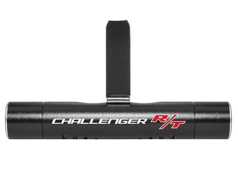 Ambientador de aire para ventilación de aire acondicionado de automóvil Dodge Challenger R/T, con clip negro, ventana ajustable y 10 varillas de repuesto, ¡con licencia!