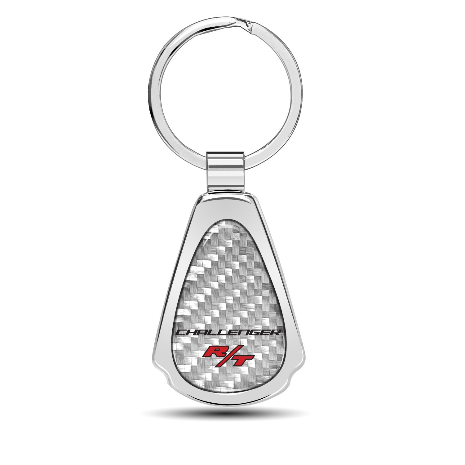 Dodge SRT-4 Black Tear Drop Metal Key Ring Dodge SRT-4 Black Tear Drop Metal Key Ring