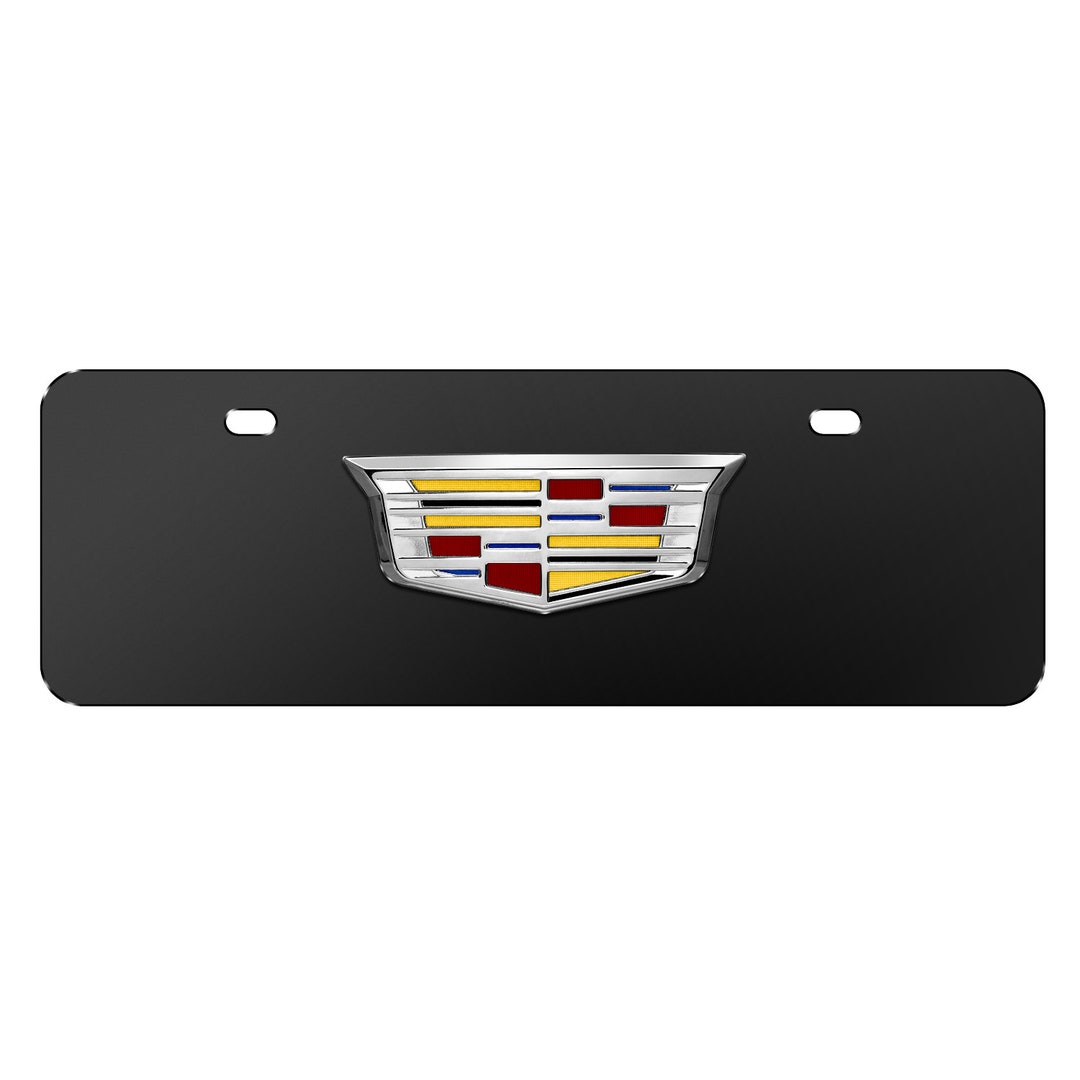 thumbnail image 2 of Lincoln Town Car Accessories Lincoln MKZ 3D Logo 12" X 4.25" European Look Chrome Half-Size Stainless Steel License Plate Police License Plate Frame 2 of 12