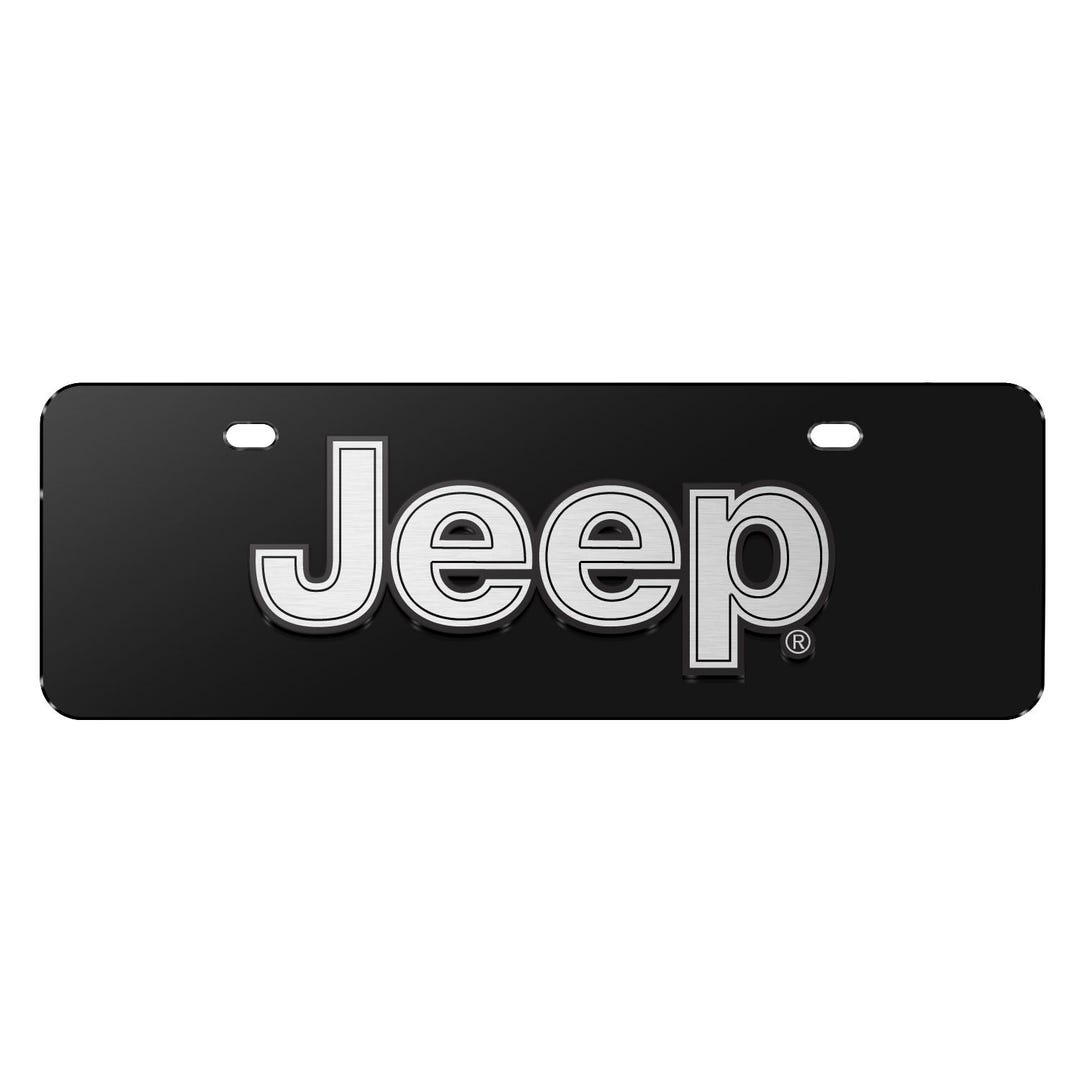 thumbnail interactive-video image 1 of Lincoln Town Car Accessories Lincoln MKZ 3D Logo 12" X 4.25" European Look Chrome Half-Size Stainless Steel License Plate Police License Plate Frame 1 of 12