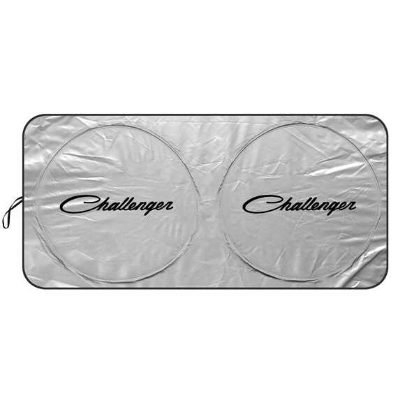 Dodge Challenger Classic Logo Universal Fit One-piece Easy