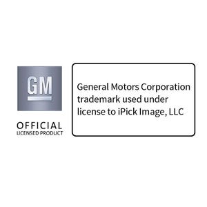 iPick Image for GMC Red Logo in Black on Red Aluminum Tire Valve Stem Caps, Official Licensed immagine 4