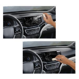 iPick Image for Honda Accord Bleu Nettoyant pour écran en microfibre pour système de navigation et téléphone portable, sous licence officielle image 3