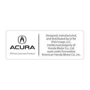 iPick Image for Acura Type-S Logo Real Black Carbon Fiber Chrome Metal Case Key Chain, Official Licensed image 5