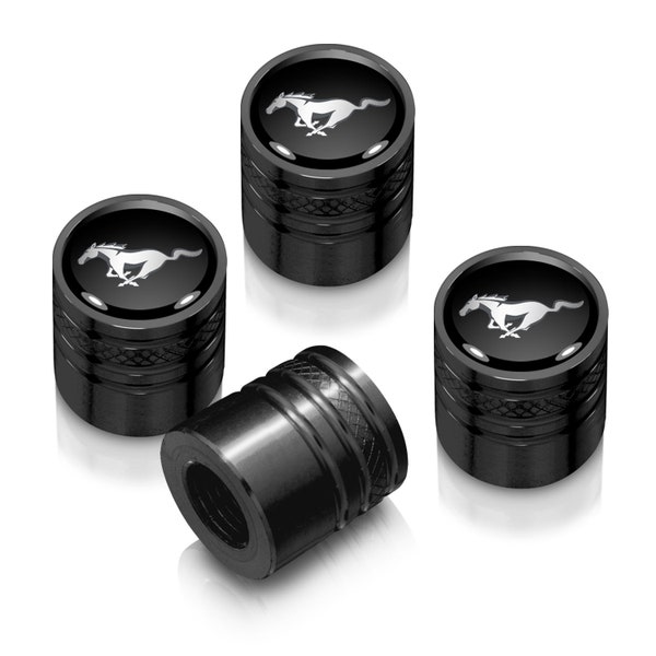 Tire Valve Stem Caps Mustang Etsy