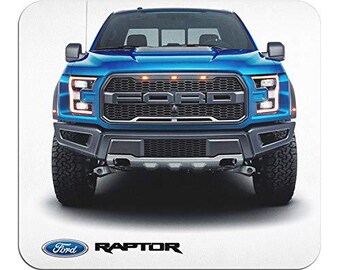 Imagen iPick de alfombrilla de ratón para PC con gráfico de parrilla delantera de Ford F-150 Raptor para juegos y oficina, con licencia oficial