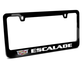 ATS Cadillac on Stainless Steel License Plate Frame W