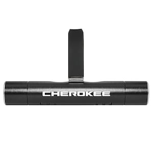 iPick Image made for Jeep Cherokee Car AC Vent Air Freshener Black Clip with adjustable window and 10 Refill Sticks, Official Licensed