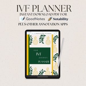 IVF Medication Tracker, Minimalist IVF Tracker, Printable Medication  Tracker, IVF Tracker, Digital Ivf Planner, Ivf Organizer, Ivf Journal 