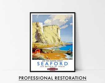 Southport Seaside Szenen Print Poster A4 A3 A2 A1