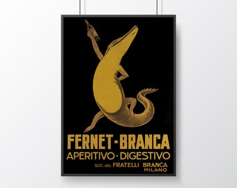 Fernet Branca Blechschild 49x34cm Tafel Reklame Deko Aufsteller Neu OVP
