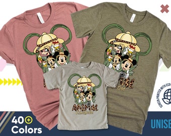 Disney Animal Kingdom Shirt, Animal Kingdom Shirt, Mickey Safari Shirt, Animal Kingdom Family Shirts, Mickey and Friends Shirt