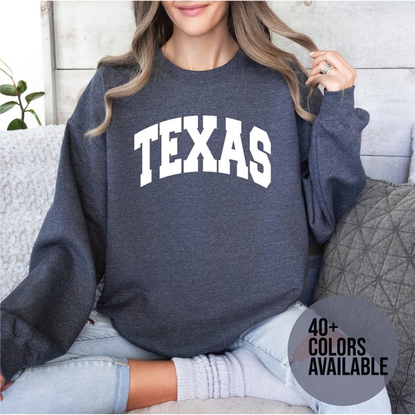 Texas Sweatshirt, benutzerdefinierte Sweatshirt, Shirt, Texas T-Shirt, Texas Hoodie, Texas Geschenke, Texas Stadt, benutzerdefinierter Hoodie, Geschenk für Sie oder Ihn