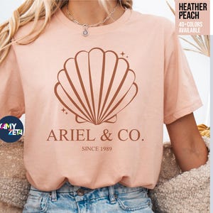 Ariel and Co Shirt, Disney The Little Mermaid family shirt, Disneyland, Disney World Shirts, Disney Trip Shirt, Disney Group 2025 Shirt