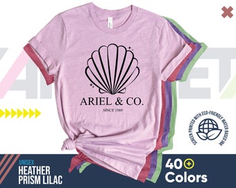 Ariel and Co Shirt, Disney family shirt, Disneyland, Disney World Shirts, Disney Trip Shirt, Disney Group Shirt, Disney 2023 shirt