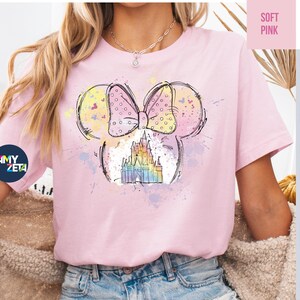 Disney Castle Shirt, Disney Vacation Shirt, Disney Trip Shirt, Disney Family Shirt, Family Vacation Shirt, Disney Watercolor Castle