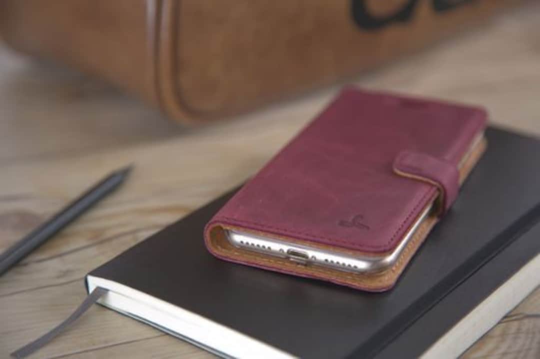 Snakehive Personalised Plum Phone Wallet for Samsung S23, Ultra