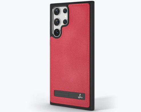 Snakehive Personalised Red Phone Case for Samsung S23, Ultra, Plus