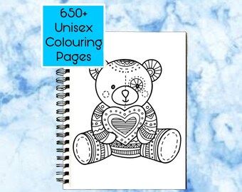 700 children s activity colouring pages activity and etsy