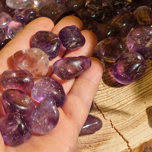 Amethyst Trommelsteine