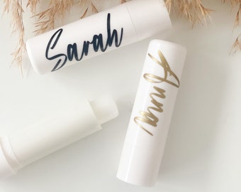 Lippenbalsam personalisiert, kleines Geschenk, personalisiertes Geschenk, Geschenk Valentinstag , kleines Geschenk, Geschenk Freundin