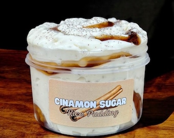 Cinnamon Sugar Rice Pudding - Slushee Slime